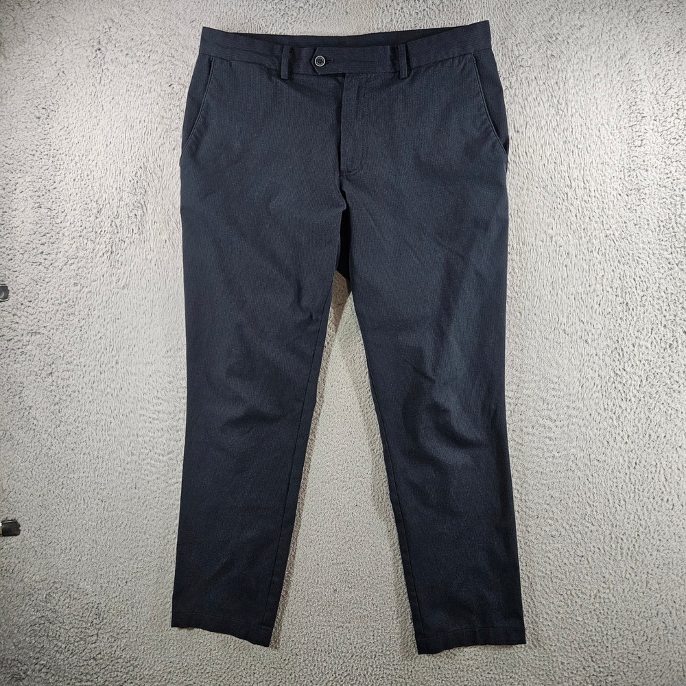 J.Lindeberg Vent Golf Pants Mens 33x28 Navy Blue Breathable Stretch